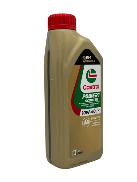 Castrol Power 1 Scooter 10w-40 1 Litre Motor Yağı - 2
