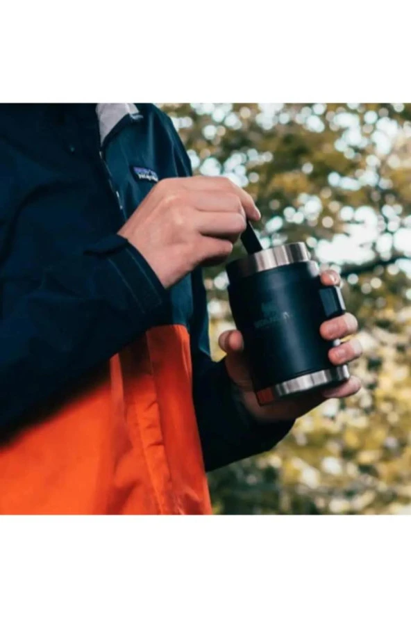 Stanley Klasik Kaşıklı 0,40 Litre Çelik Yemek Termosu - Lacivert - 8