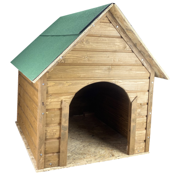 Melada Köpek Kulübesi Büyük Boy Ahşap 100x100x78 cm