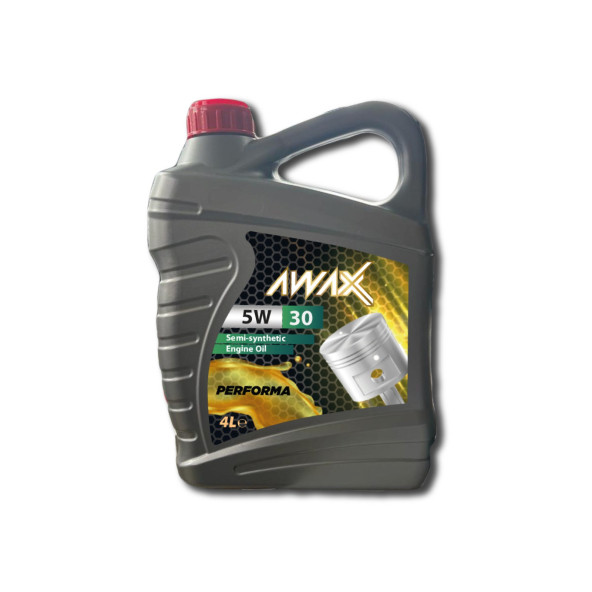 AWAX 5W30 4 LT 4 ADET MOTOR YAĞI 4 LÜ AMBALAJ KOLİLİ