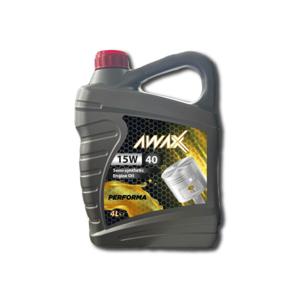 AWAX 15W40 4 LT MOTOR YAĞI 4 ADET  KOLİLİ