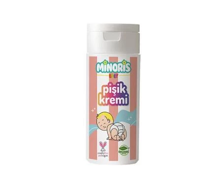 Minoris Baby Pişik Kremi 55 gr Vegan Sertifikalı Organik içerik