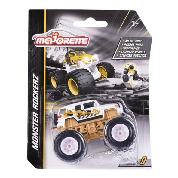 Majorette Monster Rockerz Gold Limited Edition 9 Oyuncak Araba Toyota FJ Cruiser