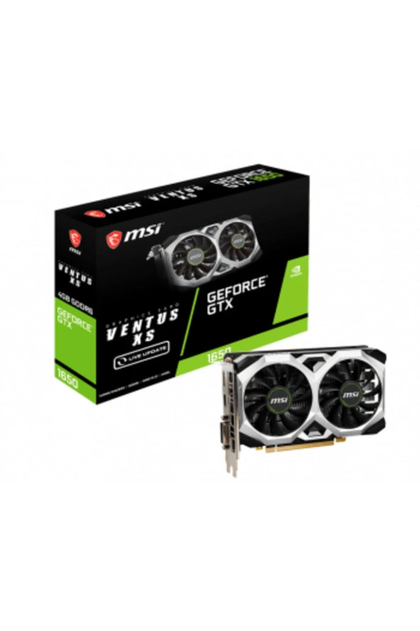 GTX 1650 D6 VENTUS XS V1 4G DP DVI HDMI 128Bit