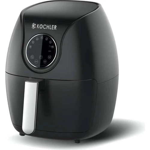 KOCHLER Airfryer 5.0 lt Akıllı Fritöz Siyah