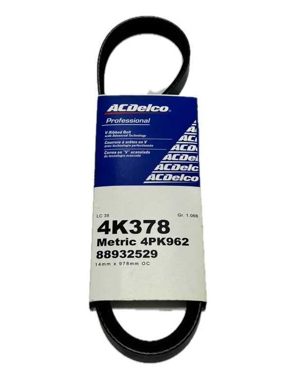 ACDelco 4K378 V Kayış 88932529