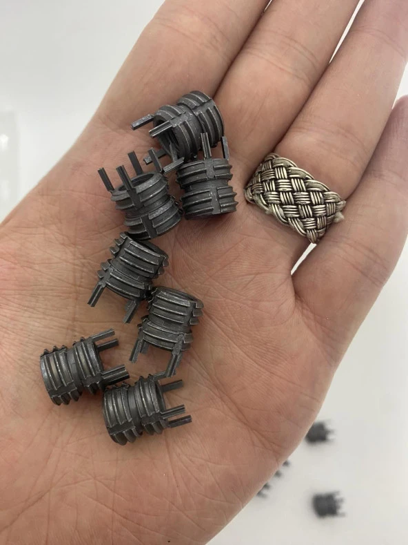 Acme NAS1395-5L Dişli Anahtar Kilitleme Uçları 100 Adet - Resim 3