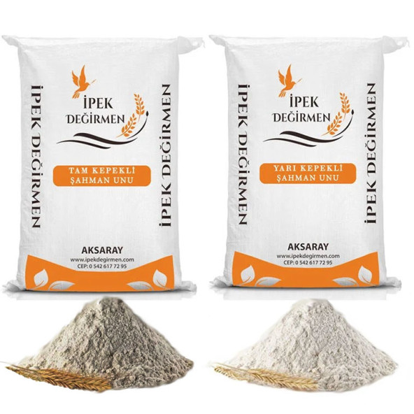 İpek Değirmen 2 Çeşit Yüksek Lif Oranlı Ekmek Paketi 10 Kg