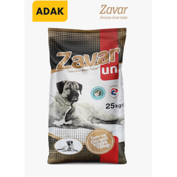 ZAVAR 25 KG YALLIK KÖPEK KEMİK UNU