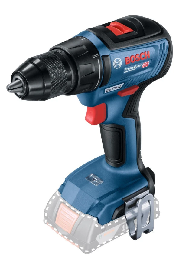 Bosch GSR 18V-50 Akülü Delme/Vidala (Akü ve Şarj Yok) 06019H5006