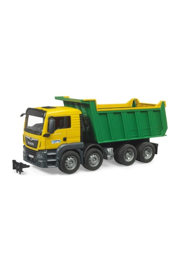 BRUDER DAMPERLİ KAMYON SARI-YEŞİL BR03766
