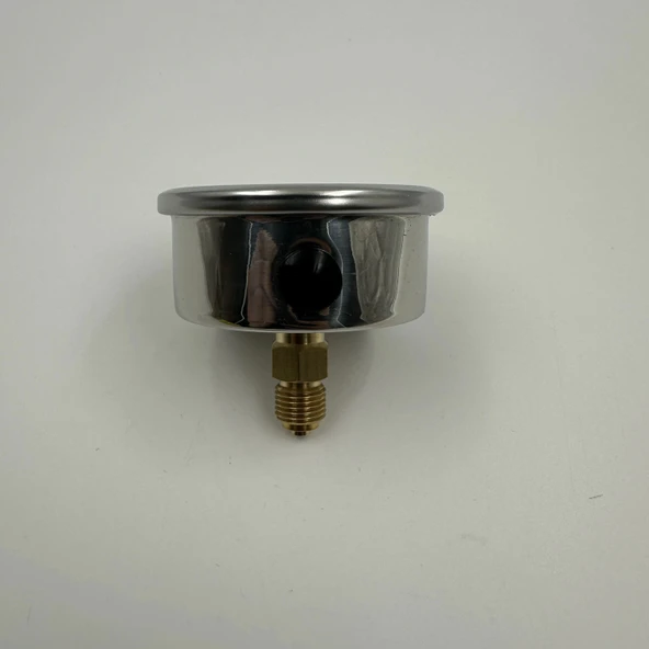 Manometre Gliserinli Arka Çıkışlı Q63 - 0 - 60 Bar 1/4 - Resim 3