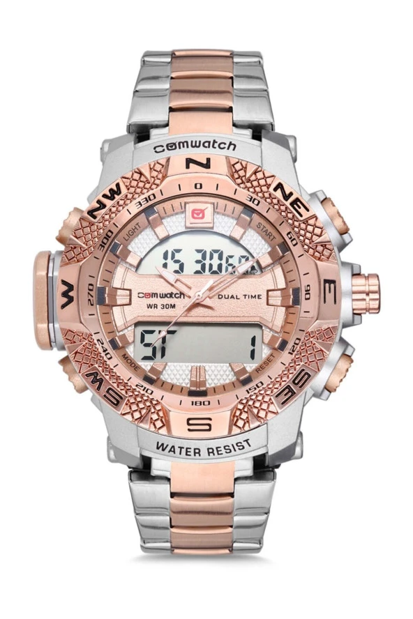 Çelik Kordon & Alaşım Kasa Erkek Kol Saati1805G-SRRRS ürün görseli