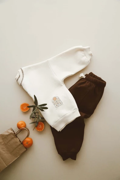 Karyoka Dikiş Polarlı Eşofman Takımı 1-5 Yaş - Resim 8