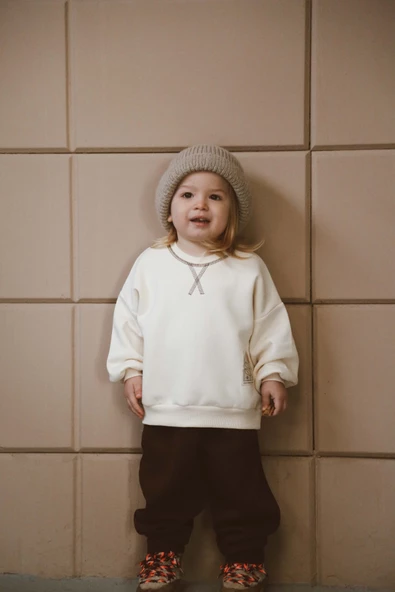 Karyoka Dikiş Polarlı Eşofman Takımı 1-5 Yaş - Resim 6