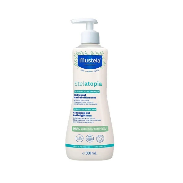 Mustela Stelatopia Cleansing Gel Şampuan 500 ml