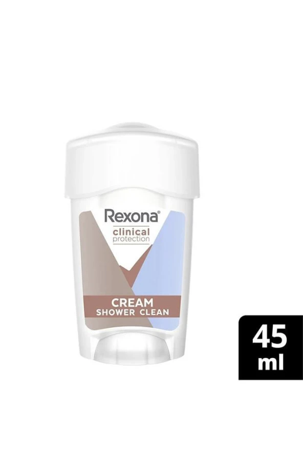 Rexona Clinical Protection Krem Deodorant Shower Clean 45 ml
