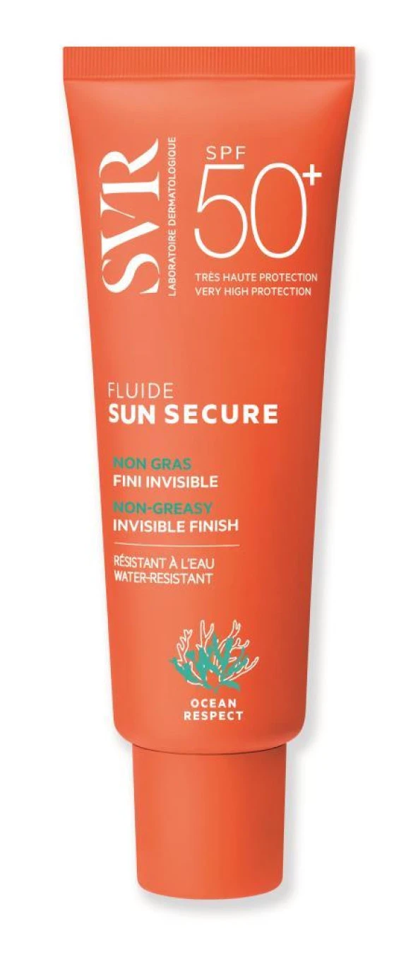 SVR Sun Secure Fluide Bebek, Çocuk ve Yetişkin İçin Güneş Koruyucu SPF50+ 50ml