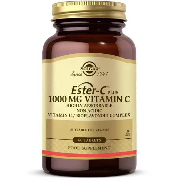 Solgar Ester-C Plus 1000mg Vitamin C 60 Tablet