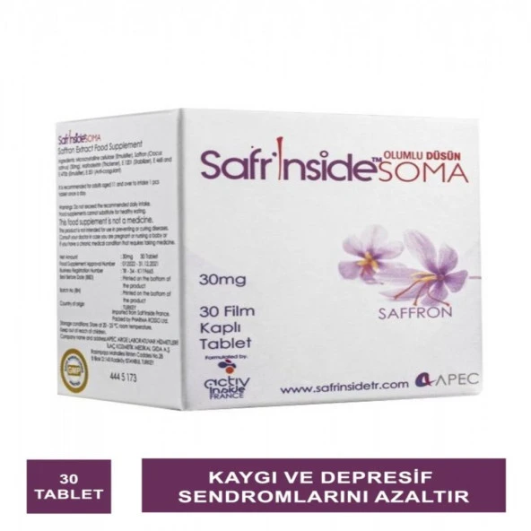 Safrinside Soma 30 mg 30 Tablet