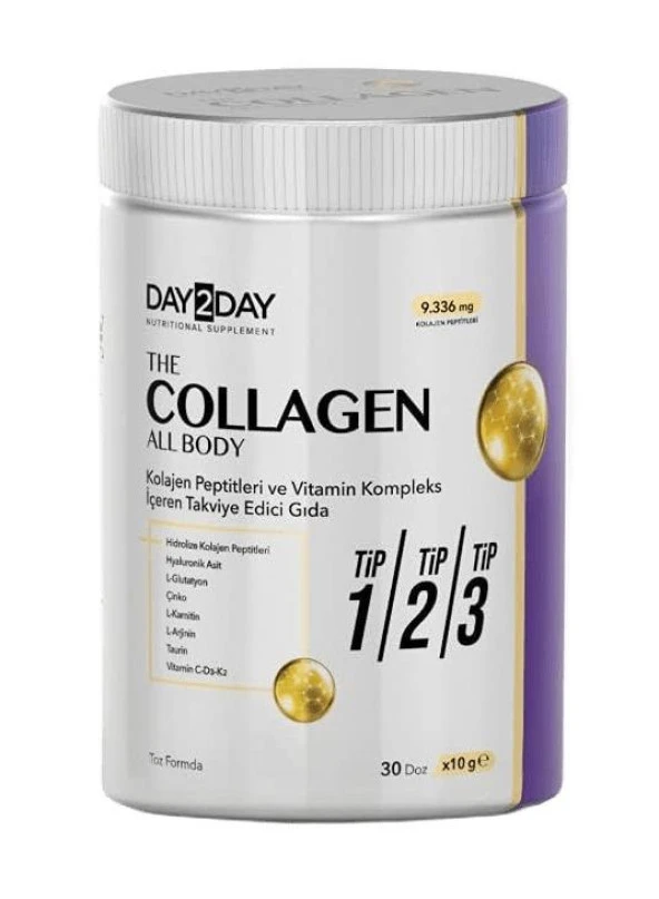 Day2Day The Collagen All Body Takviye Edici Gıda 300 gr