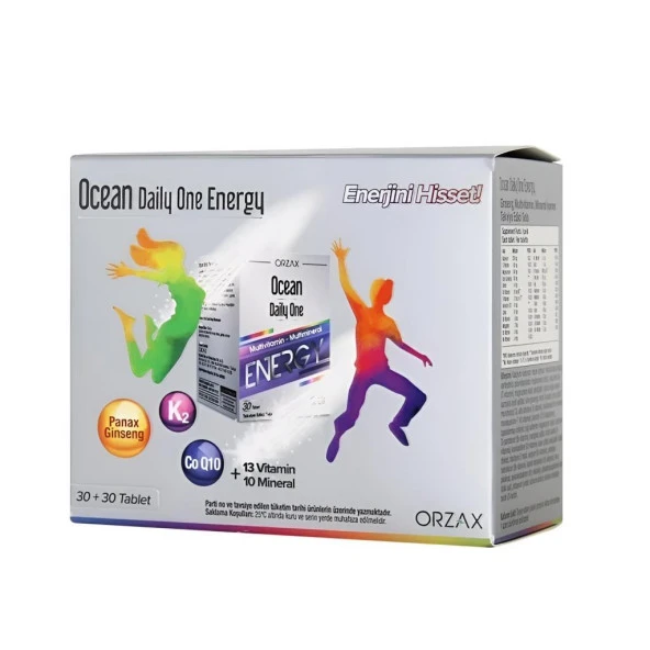 Ocean Daily One Energy 2x30 Tablet Kofre