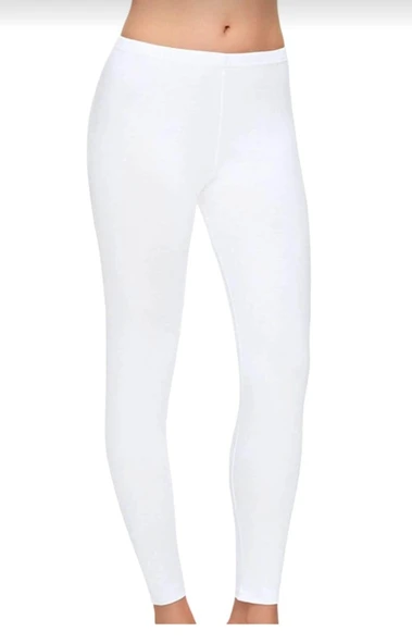 KOTA 4000 BAYAN LİKRALI UZUN TAYT TEKLİ  SİYAH M - Resim 3