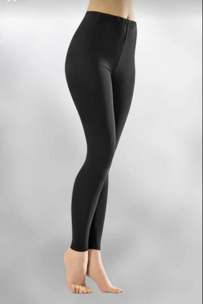 KOTA 4000 BAYAN LİKRALI UZUN TAYT 6 ADET  M GRİ ürün görseli