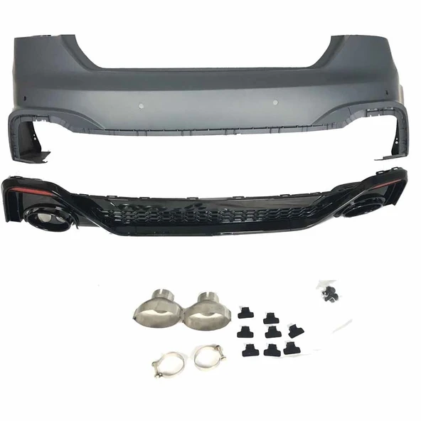 AUTOGP Audi a5 rs5 arka tampon seti 2020+ ürün görseli 1