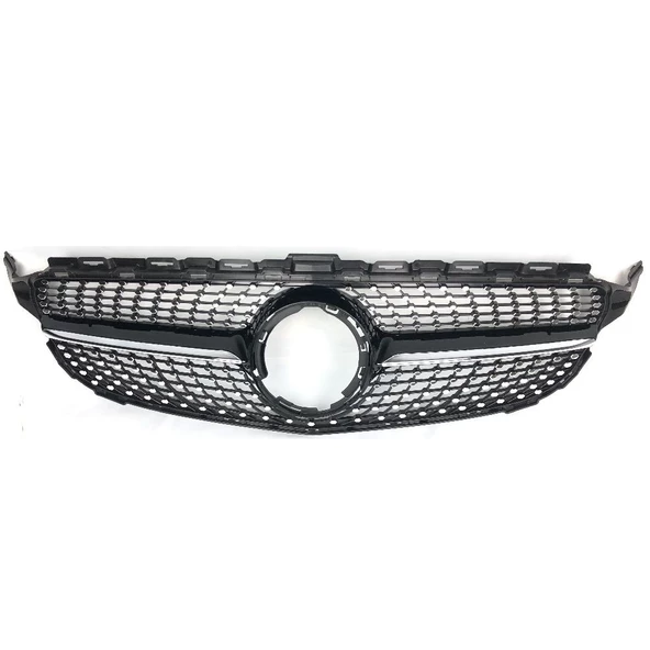 AUTOGP Mercedes w205 diamond ön panjur kameralı siyah 2019+ - 2