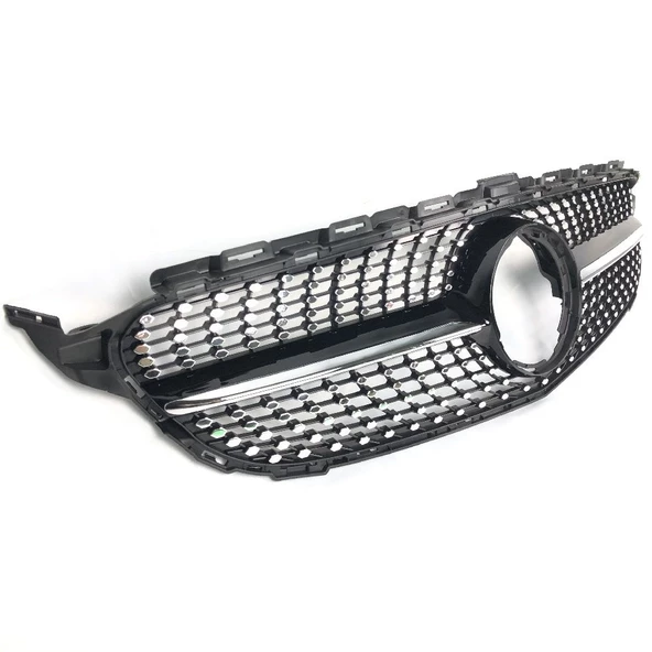 AUTOGP Mercedes w205 diamond ön panjur kameralı siyah 2019+