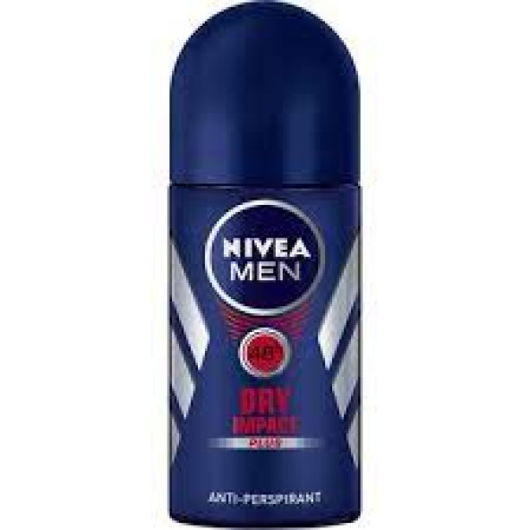 Nivea Men Dry Impact Plus Deo Roll-On 50 ml Erkek