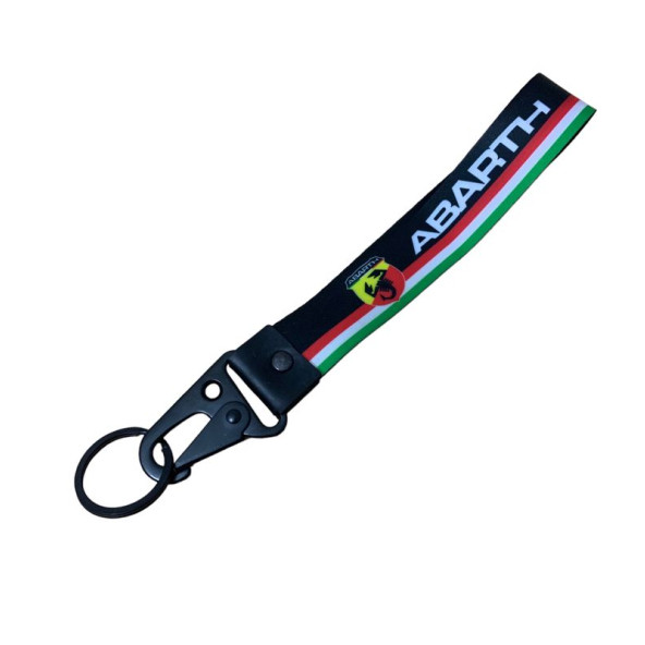 FIAT ABARTH YAZILI NAYLON KUMAŞ ANAHTARLIK ürün görseli