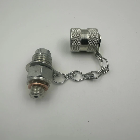 Hidrolik Minimes Manometre Test Priz Rekoru M16x2 - 5/16 Unf - 10