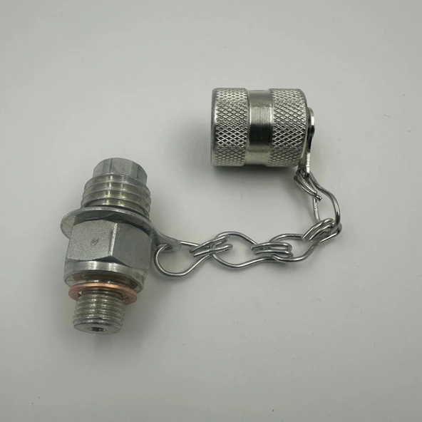 Hidrolik Minimes Manometre Test Priz Rekoru M16x2 - 5/16 Unf - 9