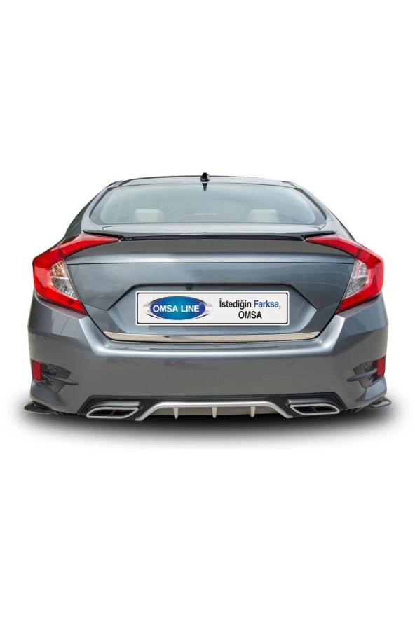 Honda Civic Fc 5 Spoiler Bagaj Üstü Oem Boyasız Abs 2016 Ve Sonrası
