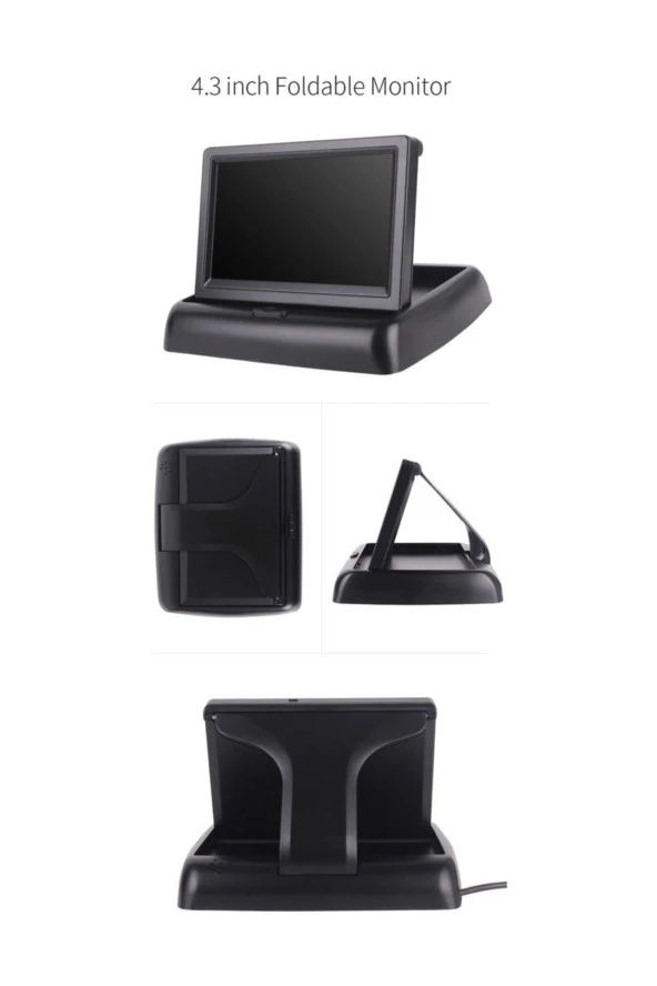 Katlanır Lcd Ekran + Geri Park Kamerası 2 Yıl Garantili - Resim 2