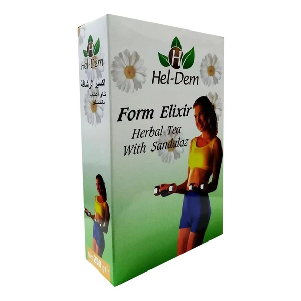 Hel-Dem Form Eliksir Sandalozlu Bitkisel Çay 250 G Doğal Çayı - 4