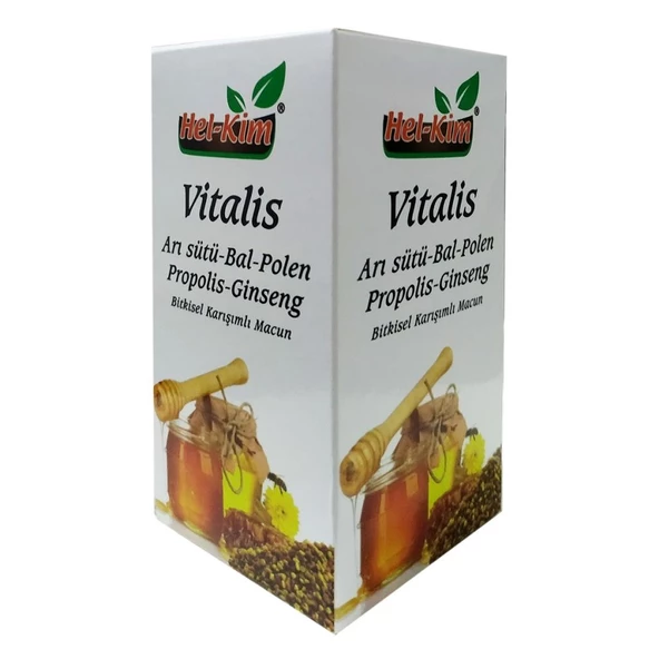 HelKim Vitalis Arı Sütü Bal Polen Propolis Ginseng Karışım 420Gr - 4