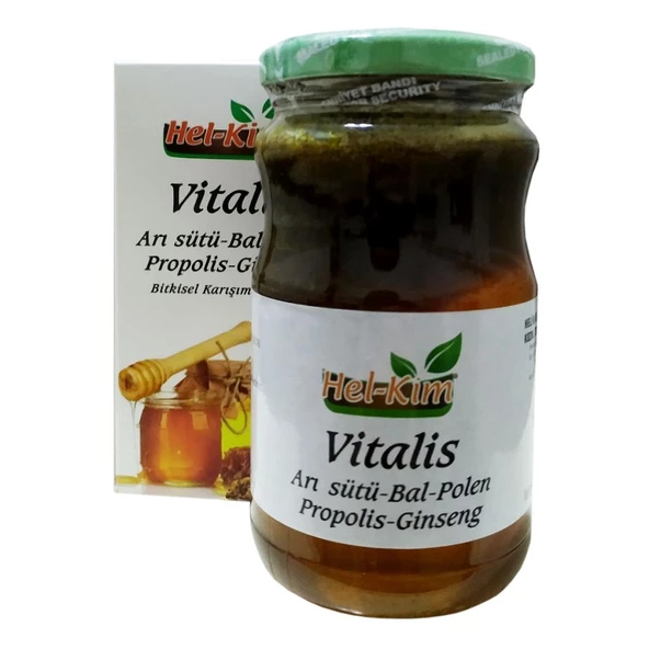 HelKim Vitalis Arı Sütü Bal Polen Propolis Ginseng Karışım 420Gr