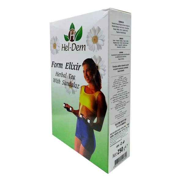 Hel-Dem Form Eliksir Sandalozlu Bitkisel Çay 250 G Doğal Çayı - 1