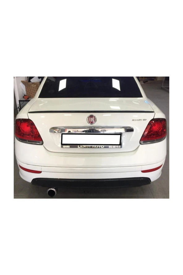 Spoiler Fiat Linea Bagaj Üzeri Çıta - Spoiler Pianoblack - Parlak Siyah + Çift Taraflı Bantlı ürün görseli