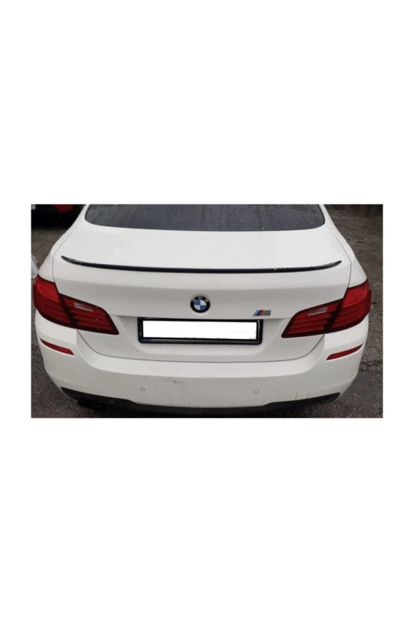 Spoiler Bmw F10 Bagaj Üzeri Çıta - Spoiler Pianoblack - Parlak Siyah + Çift Taraflı Bantlı - Resim 2