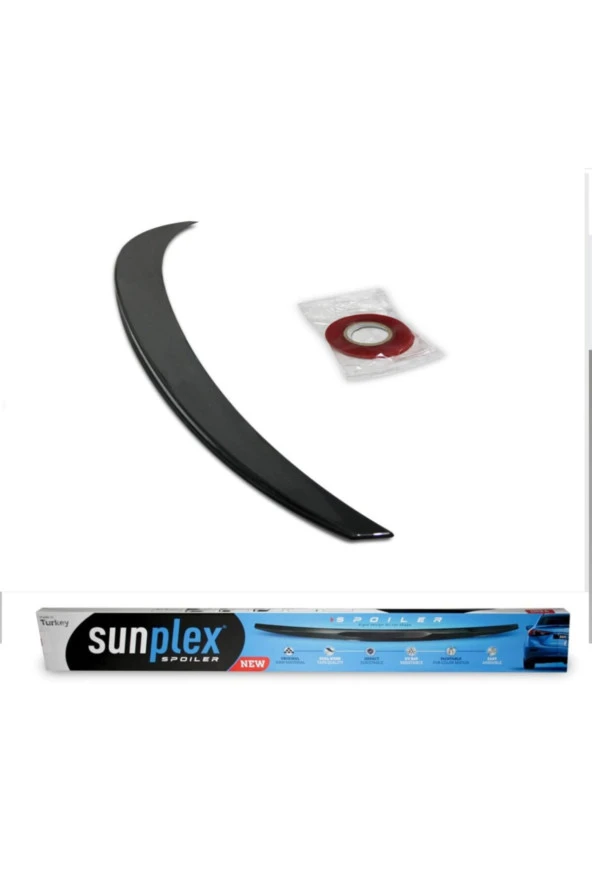 Toyota Corolla Spoiler Bagaj Üstü Piano Black 2013-2017 - Resim 2