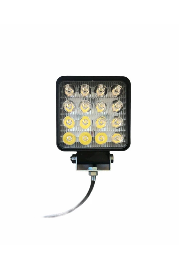 16 Ledli Çalışma Lambası 1 Adet 12-24 Volt Uyumlu Ücretsiz Kargo En 1 Yıl Garanti