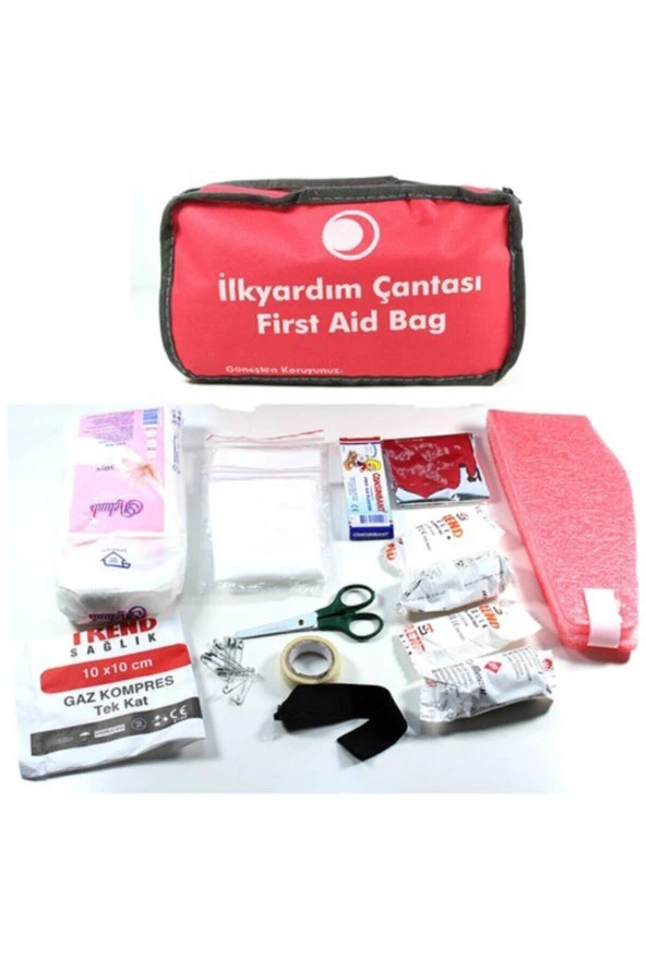 Ilkyardım Çantası Muayeneye Uygun Ecza Çantası