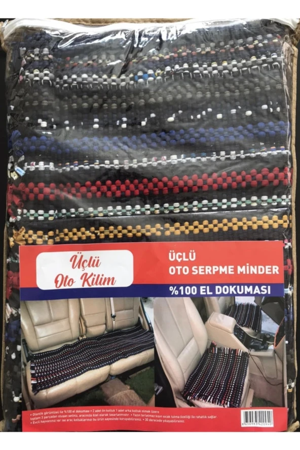 Üçlü Oto Kilim - Resim 2