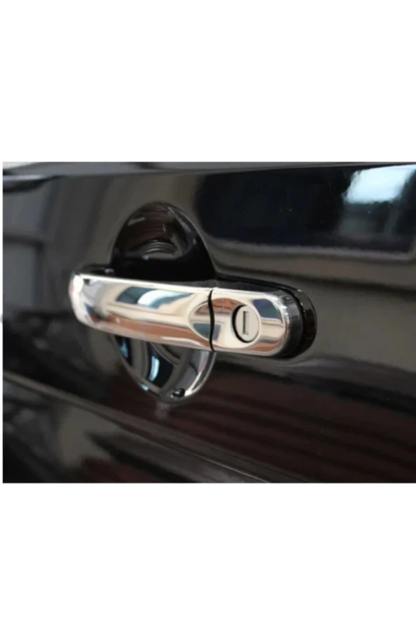 Vw Caddy Krom Kapı Kolu 4 Kapı 2005 2010 Paslanmaz Çelik 8 Parça