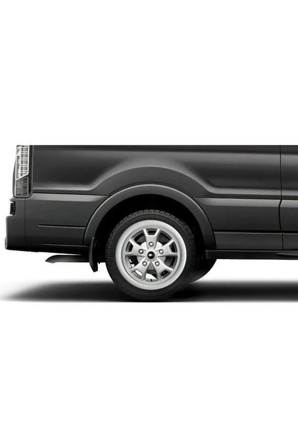 Lüks Siyah Beyaz Lastik Yanağı Yanak 15 Jant 1tk 4 Ad - Resim 2