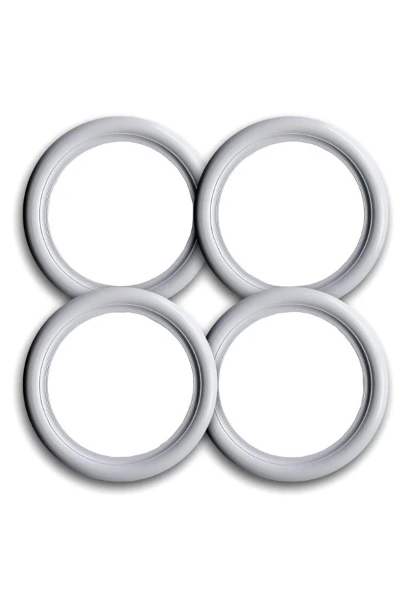 Oto Lastik Yanağı Lüks Beyaz 13 Jant 4 Adet Yanak ürün görseli